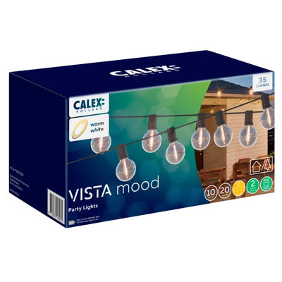 Solcellsljusslinga 20m Rökfärgad med fjärrkontroll