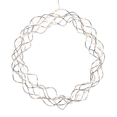 Krans Curly Krom 30cm