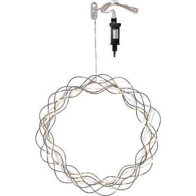 Krans Curly Krom 30cm