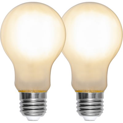 Normallampa LED Matt 4,5W 470lm E27 2700K 2-pack