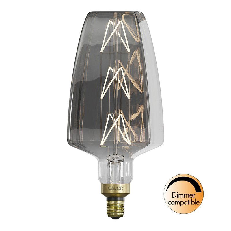 Dimbar Dekorationslampa Situna Titanium LED 6W 230lm E27 Dimbar Dekorationslampa Situna Titanium LED 6W 230lm E27