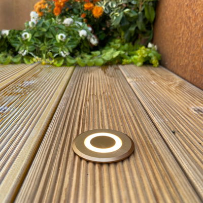 Decklights Lynx Brons  2W 18lm 3000K LightsOn Garden Plug & Play