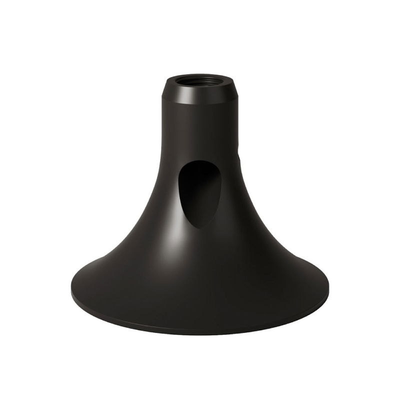 Stödfot i magnetiskt metall Svart - MAG-Y