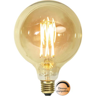 Globlampa Ø125 LED Vintage Gold 240lm E27 1800K Dim