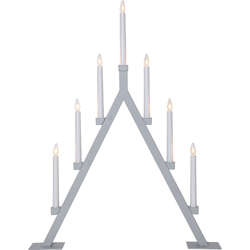 Ljusstake Oliver Svart 75cm