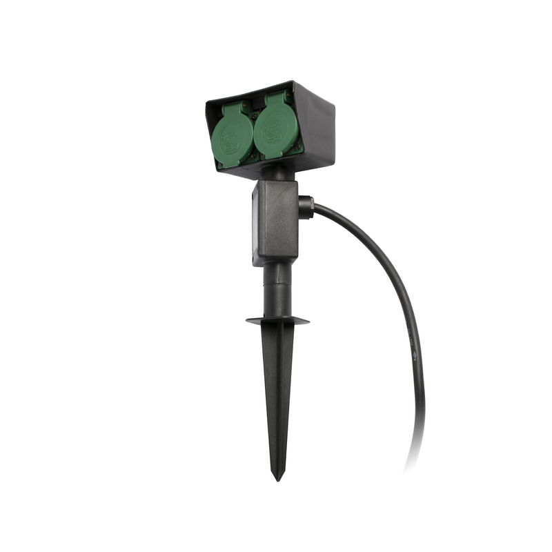 2-Vägs Eluttag med spjut