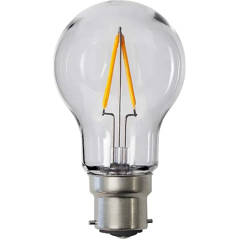 Normallampa LED Polykarbonat Soft Glow 80lm B22 2200K Normallampa LED Polykarbonat Soft Glow 80lm B22 2200K