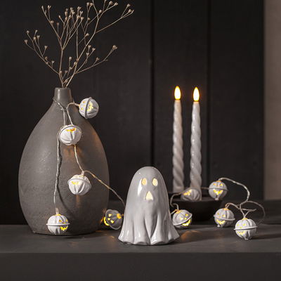 Antikljus Flamme Shine Vit