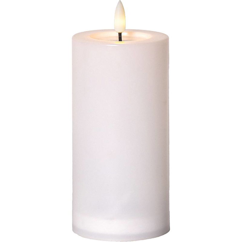 Blockljus Flamme Saul Solcell 17,5cm