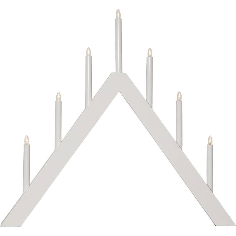 Ljusstake Acca Vit LED