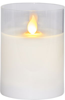 Blockljus M-Twinkle Glas 10cm