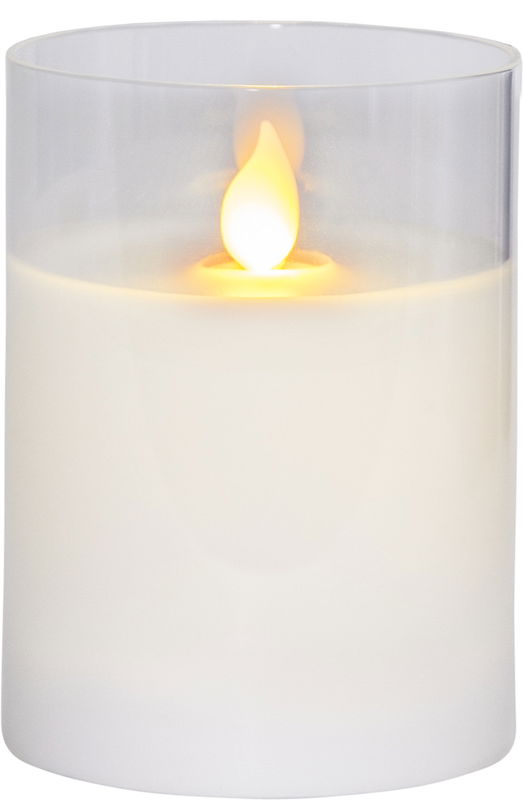 Blockljus M-Twinkle Glas 10cm