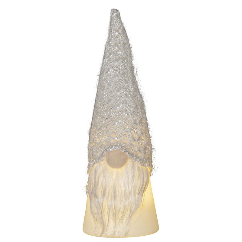 Juldekoration Joylight Tomte Luva Grå Juldekoration Joylight Tomte Luva Grå | Star Trading Lampgrossen