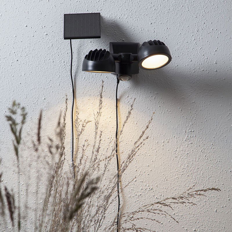POWERSPOT 2x Solcells-Spotlight 350lm POWERSPOT 2x Solcells-Spotlight 350lm