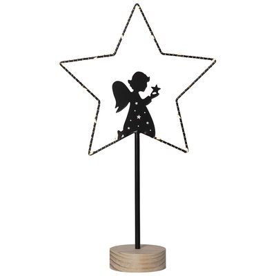 Ängelsiluett på fot GLIMTA 42cm Ängelsiluett på fot GLIMTA 42cm