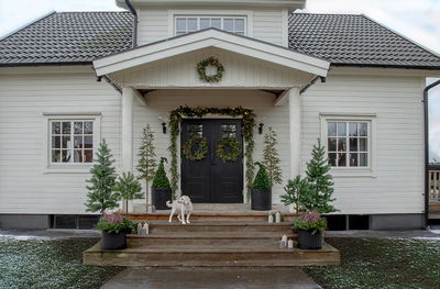 Krans Erna Batteri 50cm