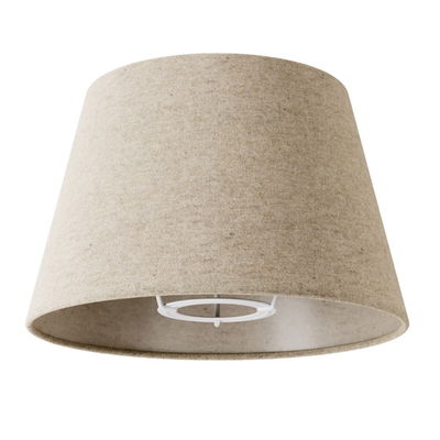 Lampskärm S 20cm Beige Ull för bord & vägglampa