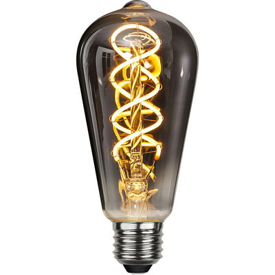 Antiklampa LED Spiral Smoke 45lm E27 2100K Dim