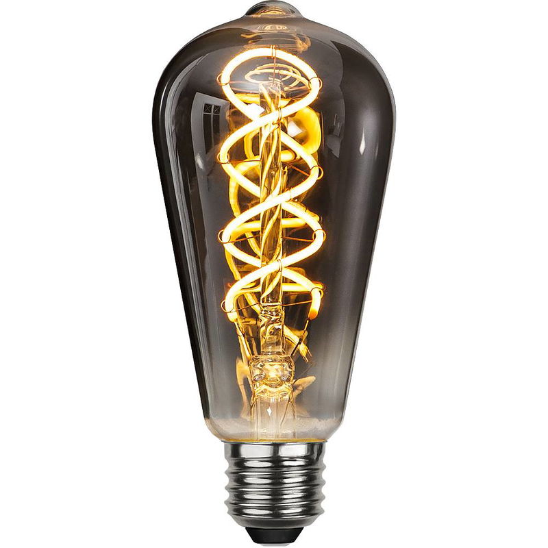 Antiklampa LED Spiral Smoke 45lm E27 2100K Dim