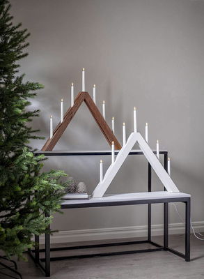 Ljusstake Acca Vit 7st LED lampor