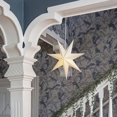 Julstjärna Plain Vit 45cm