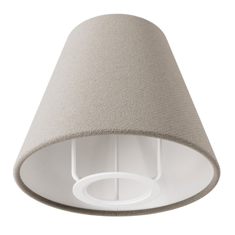 Lampskärm Mini 14cm Impero i Grå canvas