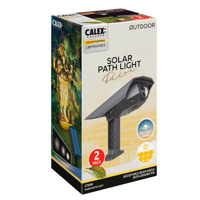 Solcells Spottlight Padoa 0,5W 65lm IP44 2-pack 2700K