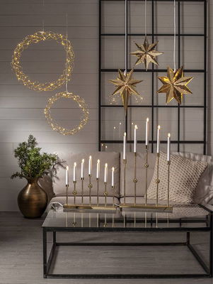 Classic Julstjärna Mässing