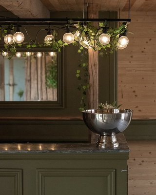 Party Light Big Circus Filament Svart LED 10-ljus