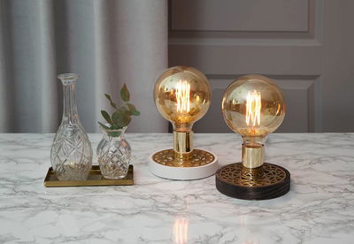 Globlampa Ø125 LED Vintage Gold 240lm E27 1800K Dim