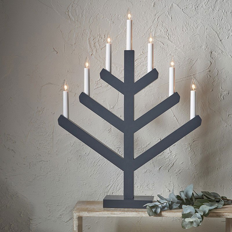 Ljusstake Vinga Beige