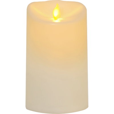 Blockljus M-Twinkle Vit 15cm