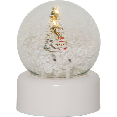 Juldekoration Play Snöglob Vit