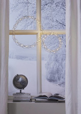 Krans Curly Krom 30cm