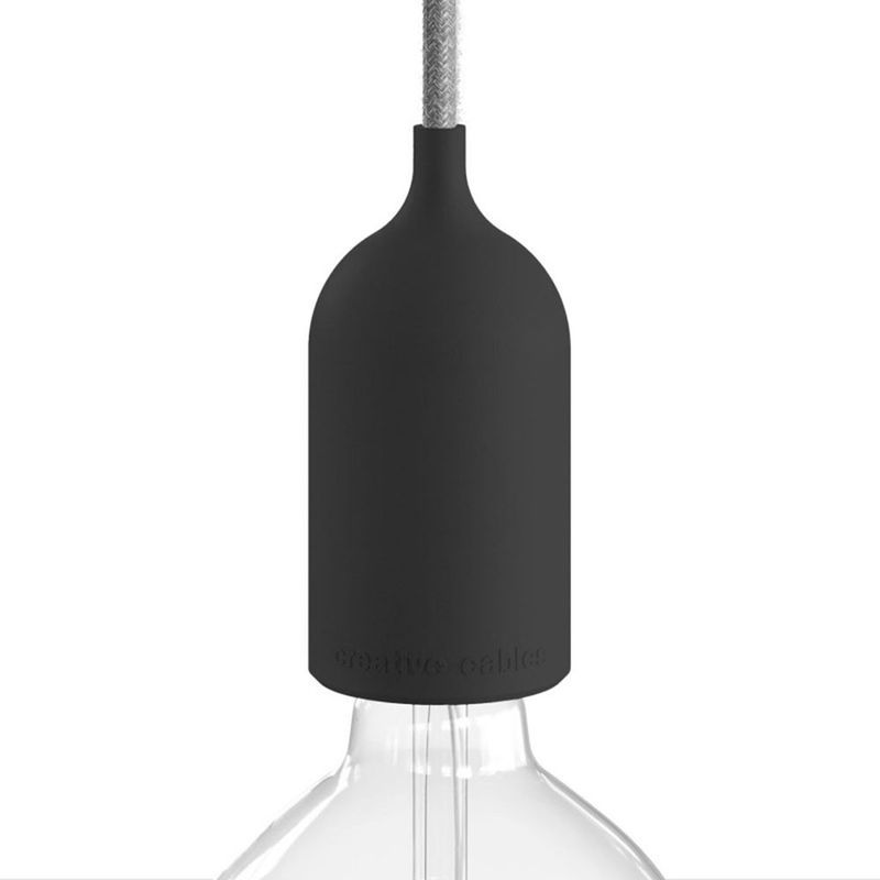Lamphållare EIVA Pastel E27 IP65 Svart Lamphållare EIVA Pastel E27 IP65 Svart| Creative Cables