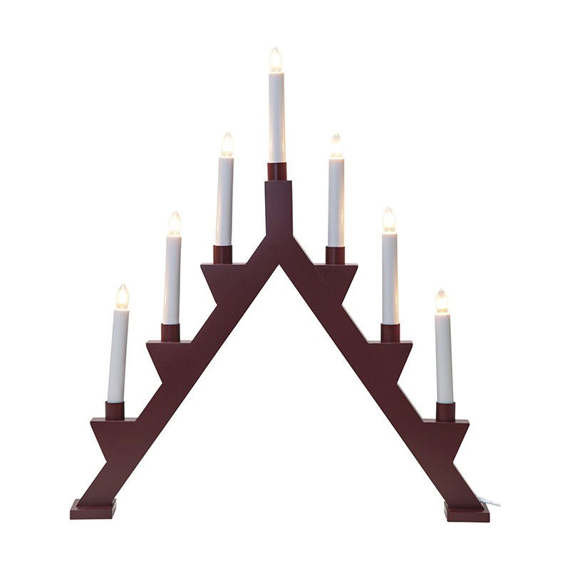 Ljusstake Zack Röd Ljusstake Zack Röd