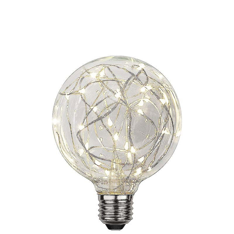 Globlampa Ø95 Dew Drop LED 1,5W 20lm E27 Globlampa Ø95 Dew Drop LED 1,5W 20lm E27