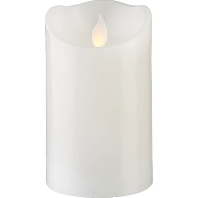 Blockljus M-Twinkle Vit 12,5cm