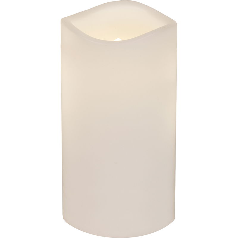 Blockljus Paul Vit 15cm