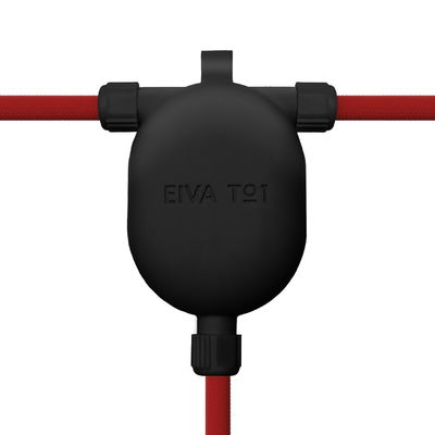 EIVA 3-vägsanslutning/ändavslut Svart IP65 Creative Cables