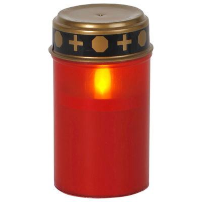 Minnesljus Serene 12cm Röd