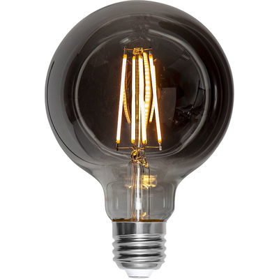 Globlampa Ø95 Smoke LED 260lm E27 2200K 3-stegs dimming