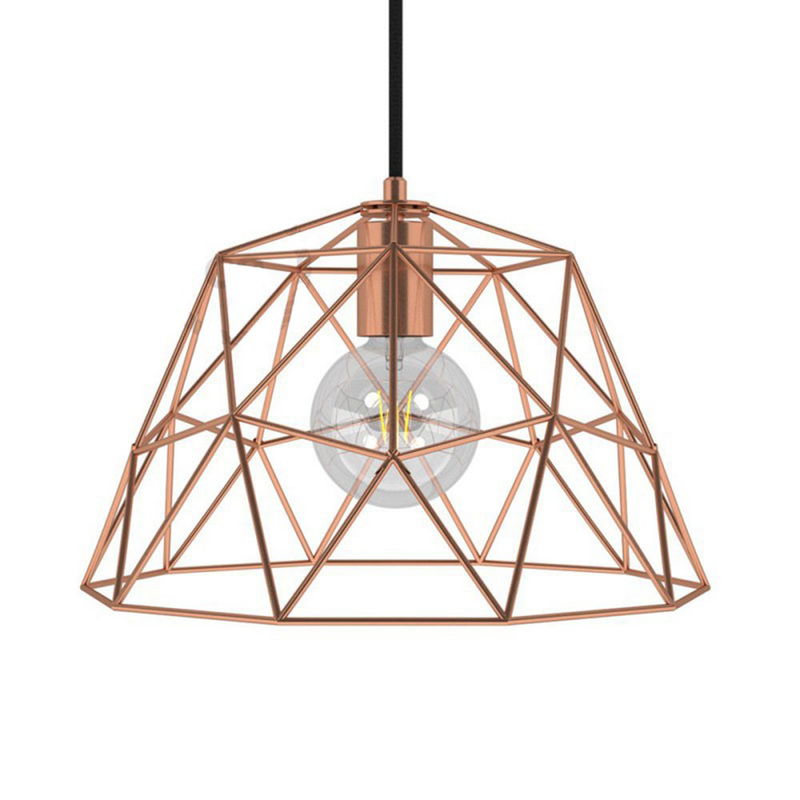 Lampskärm XL Cage Metall E27 Koppar Lampskärm XL Cage Metall E27 Koppar | Creative Cables