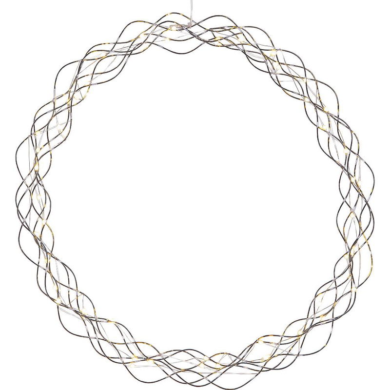 Krans Curly Krom 45cm