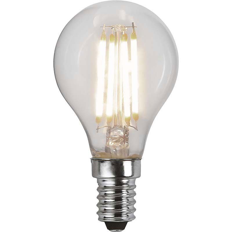 Klotlampa LED Filament 4,2W 470lm E14 3000K 3-step dimming Klotlampa LED Filament 4,2W 470lm E14 3000K 3-step dimming