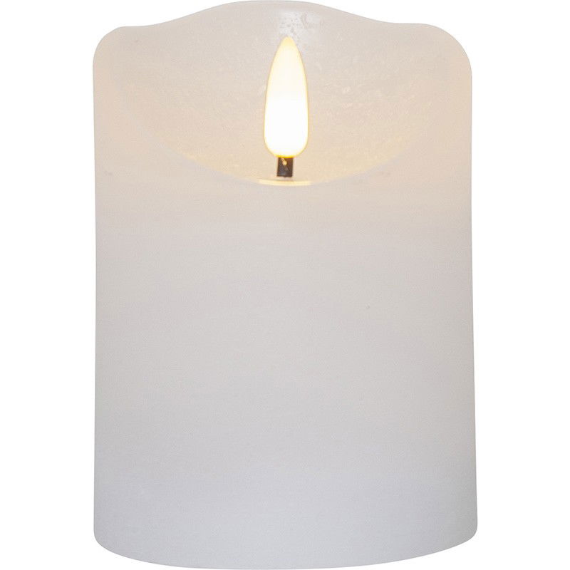 Blockljus Flamme Rustic Guld 15cm Blockljus Flamme Rustic Guld 15cm