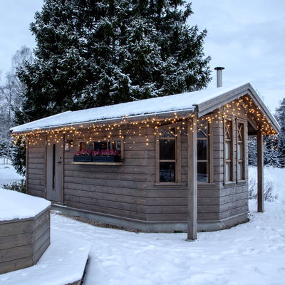 Istappsslinga Shiny Warm White 24m