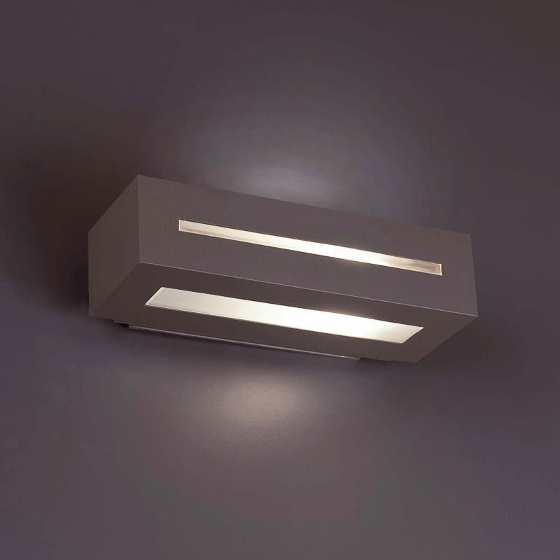 WEST-1 utomhus vägglampa Mörkgrå WEST-1 utomhus vägglampa Mörkgrå
