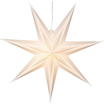Julstjärna Holly Vit 60cm