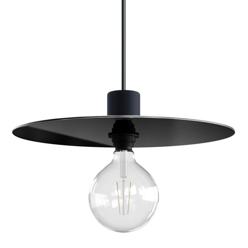 Ellepì Lampskärm 40cm Svart Utomhus Ellepì Lampskärm 40cm Svart Utomhus | Creative Cables